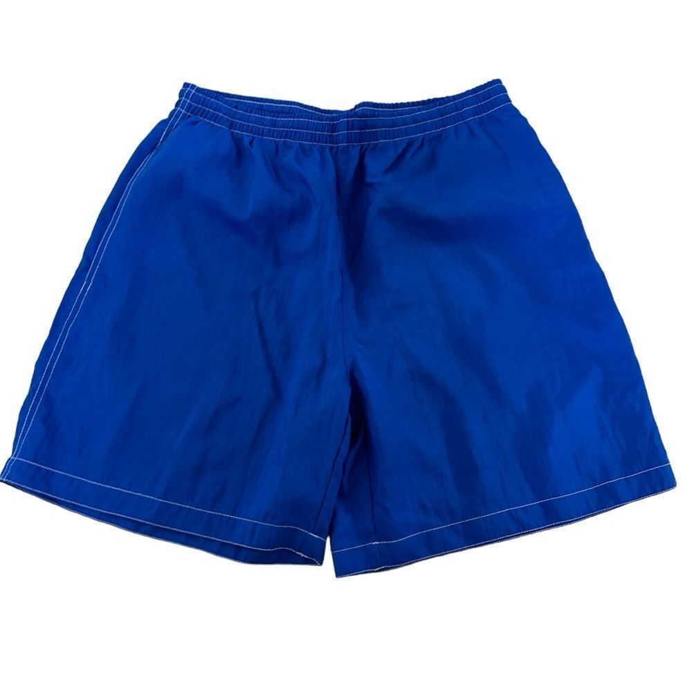 Pepsi ~ Mens Royal Blue Pull On Shorts ~ drawstring waist ~ size Medium ~ NWT